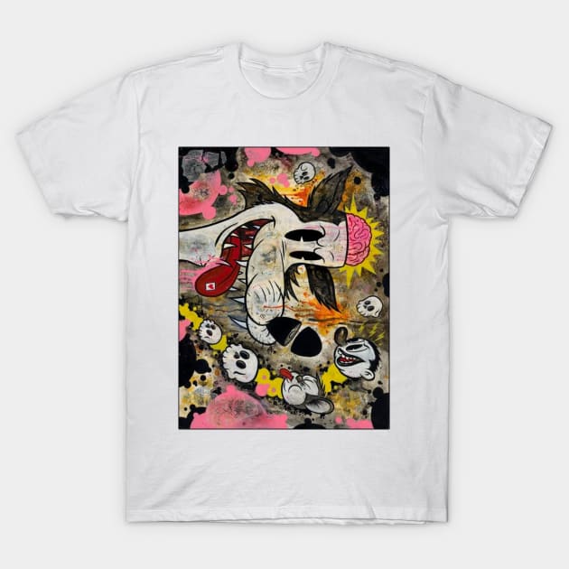 Revenge Acid Wolf T-Shirt by AtomicMadhouse